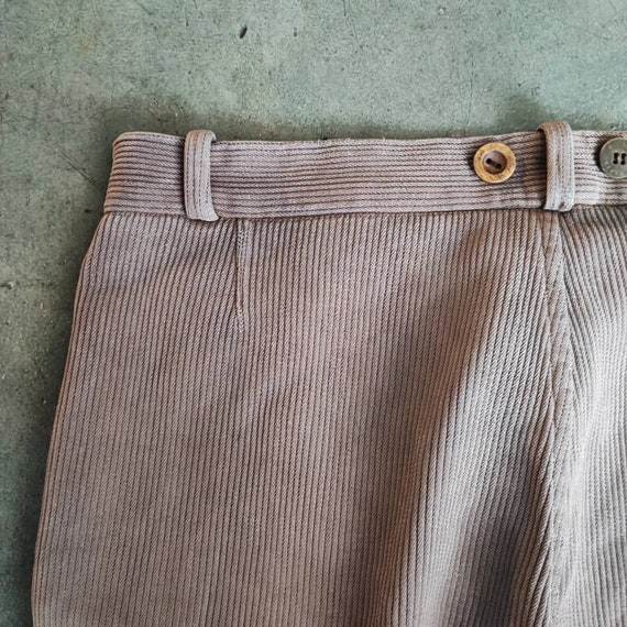 Circa 50s French whipcord hunting pant / classic … - image 10