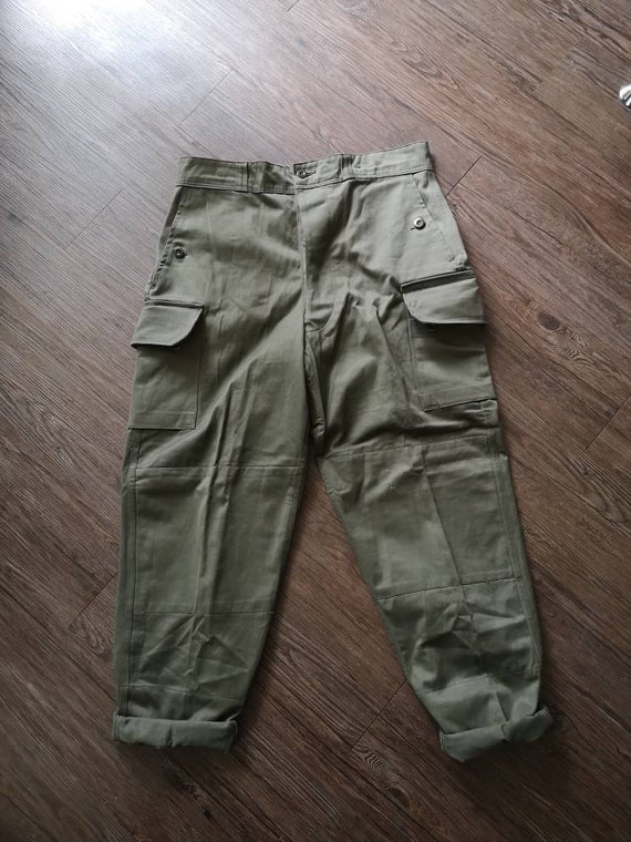 Circa 60s/70s french army M64 pant / Made in Fran… - image 7