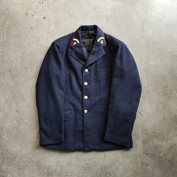 Dated 1957 French postman wool jacket / made in F… - image 1