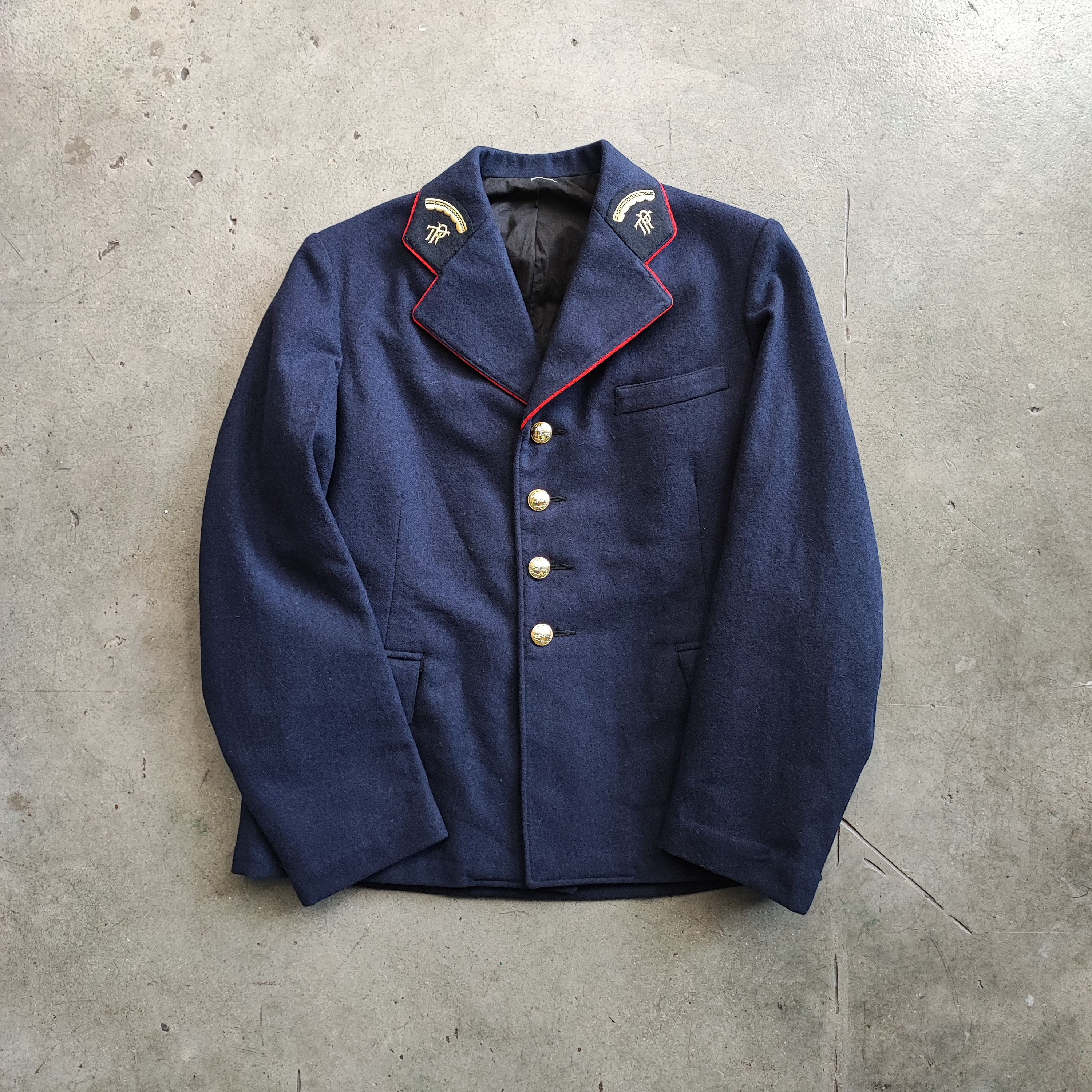 40s french wool farmers tailored jacket 【公式通販】