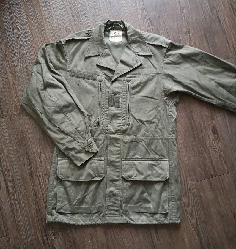 Classic French Army Combat Jacket M64 / Vintage Satin 300 - Etsy Israel