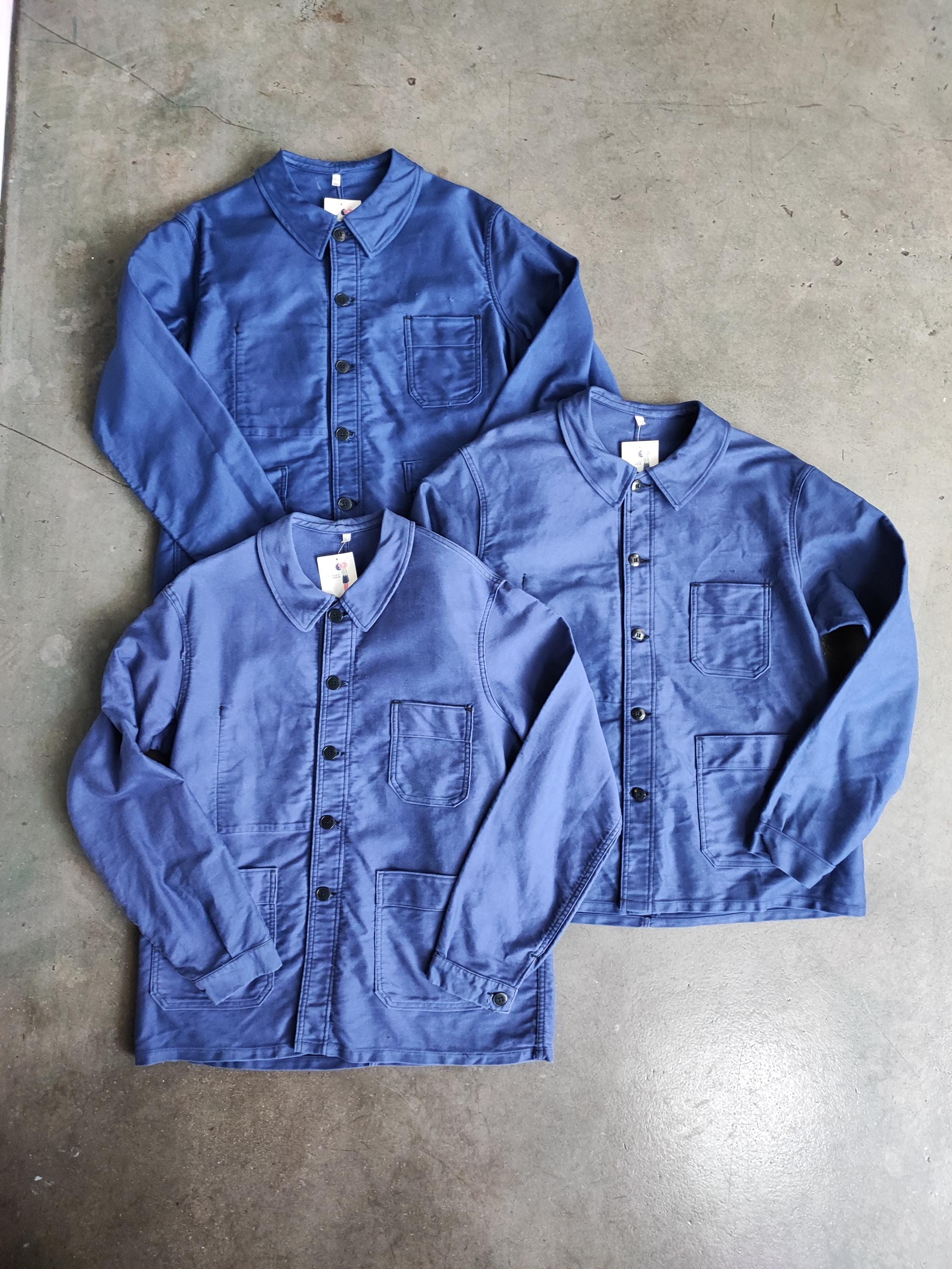 Veste De Travail Vintage Adolphe LAFONT - Taille 50 - Bleu - Neuf Sans étiquette - France