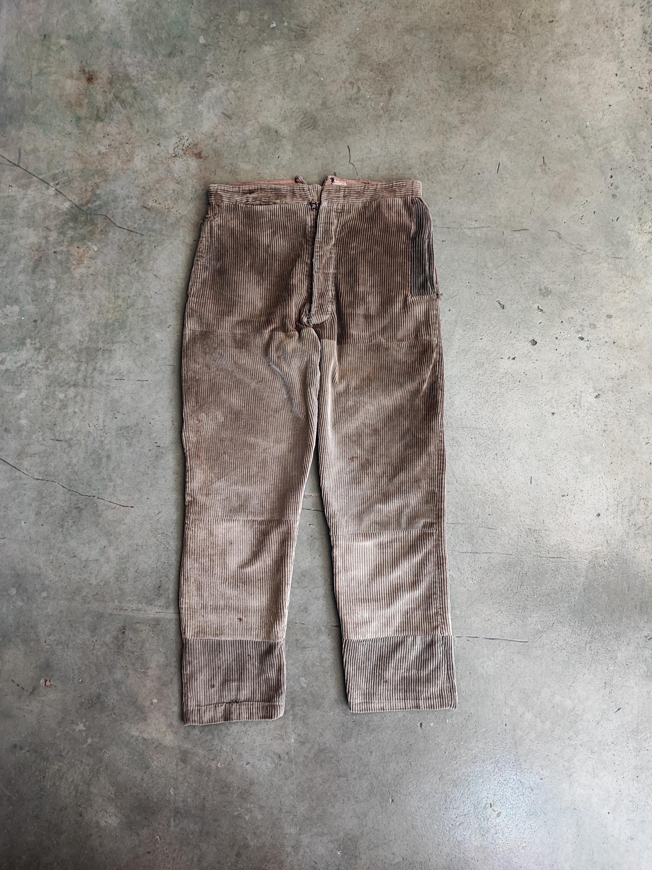 u*6様 【vintage】memorial corduroy pant 1960's Corduroy Memorial Pants (Beige) – Lakewood Clothing