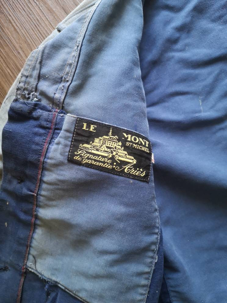 Circa 40s French Workwear Jacket by Le Mont Saint Michel