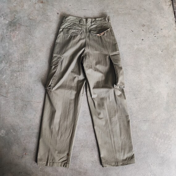 Circa 1960s French Army M47 cargo pant / deadstoc… - image 2