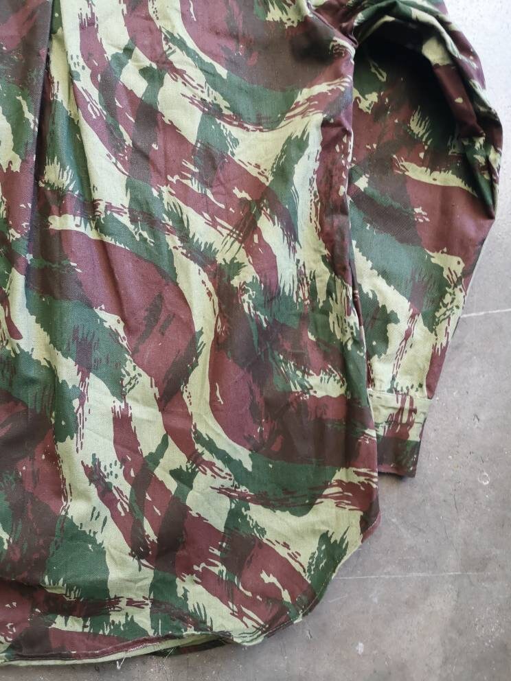 Circa 80s Portuguese Army Jungle Jacket / HBT Fabric / Made in - Etsy