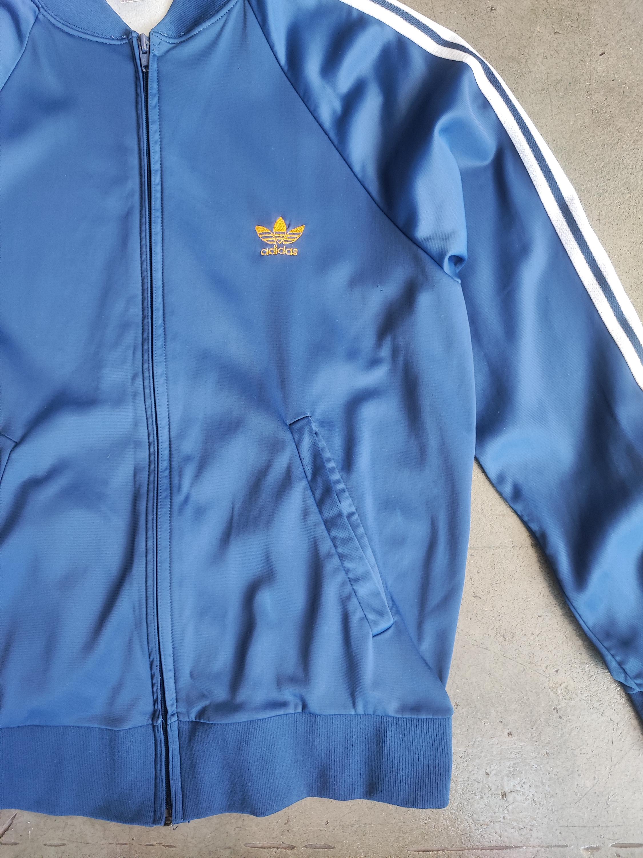 Circa 1970s Adidas ATP Track Jacket Ventex Made in France