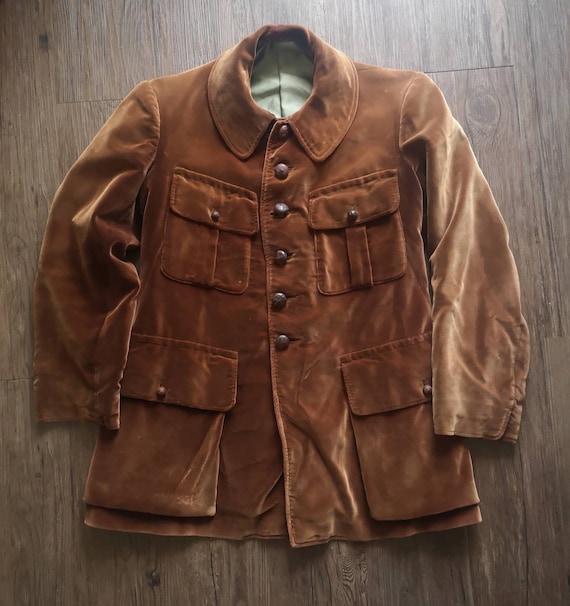 Circa 20s/30s French hunting jacket beautiful Bro