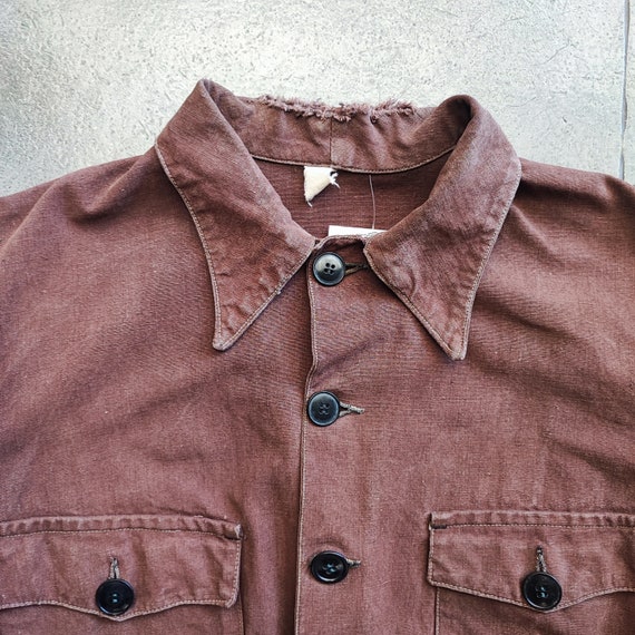 Circa 1930/40s French Métis Cotton / Linen Cyclist Jacket