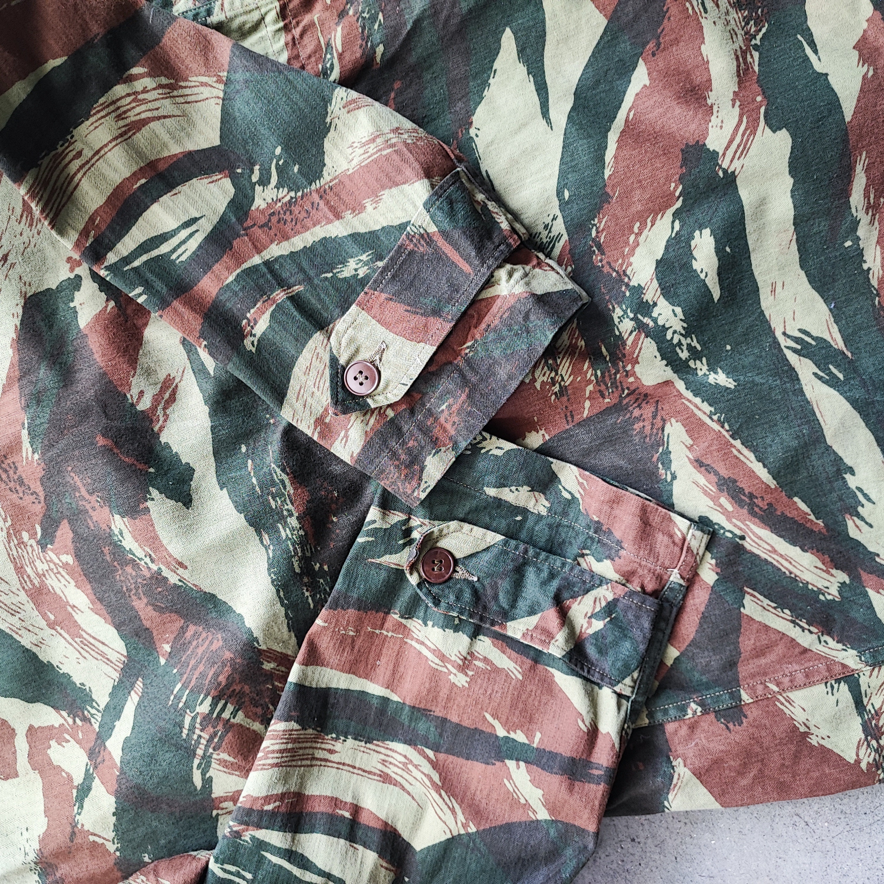 Circa 1960s French Army Foreign Legion M47 Jungle Jacket Circa 1960s French Army Foreign Legion M47 Jungle Jacket