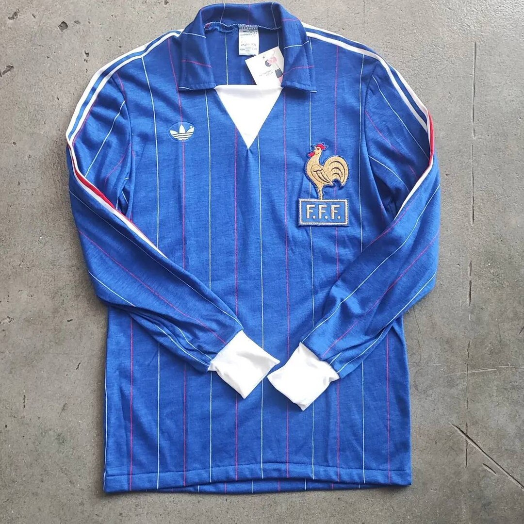 Og 1980/81 Adidas FFF Jersey Football by Ventex / Vintage Classic