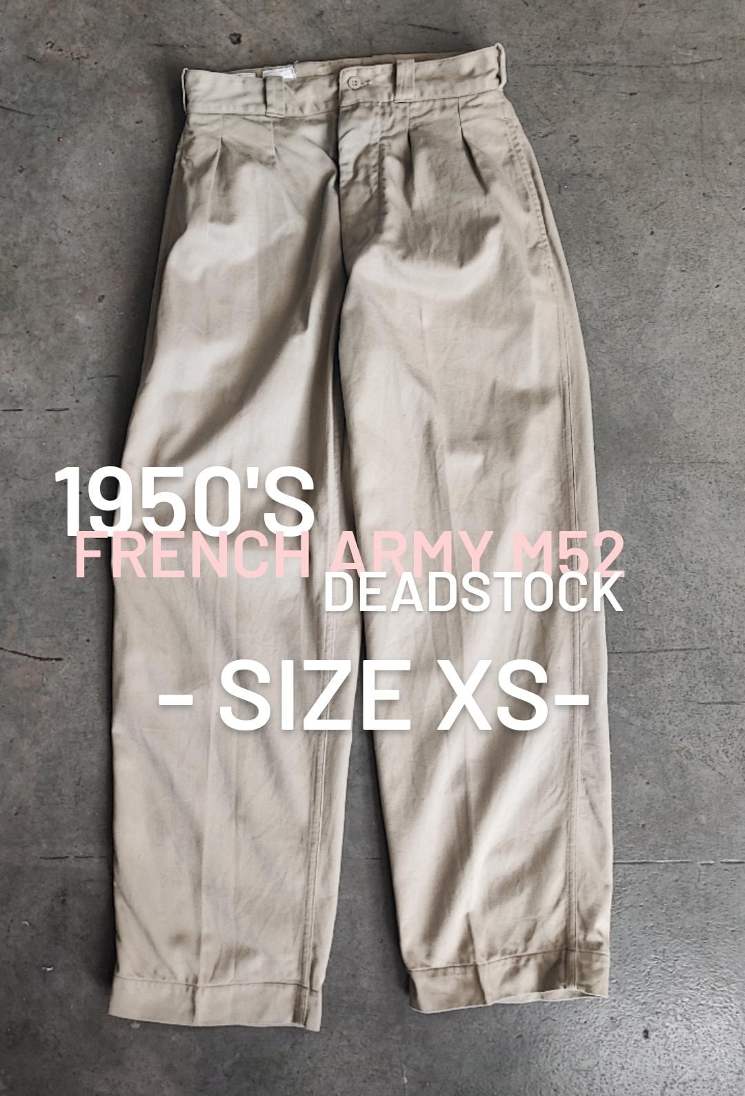 M 52 French Chinos - Etsy