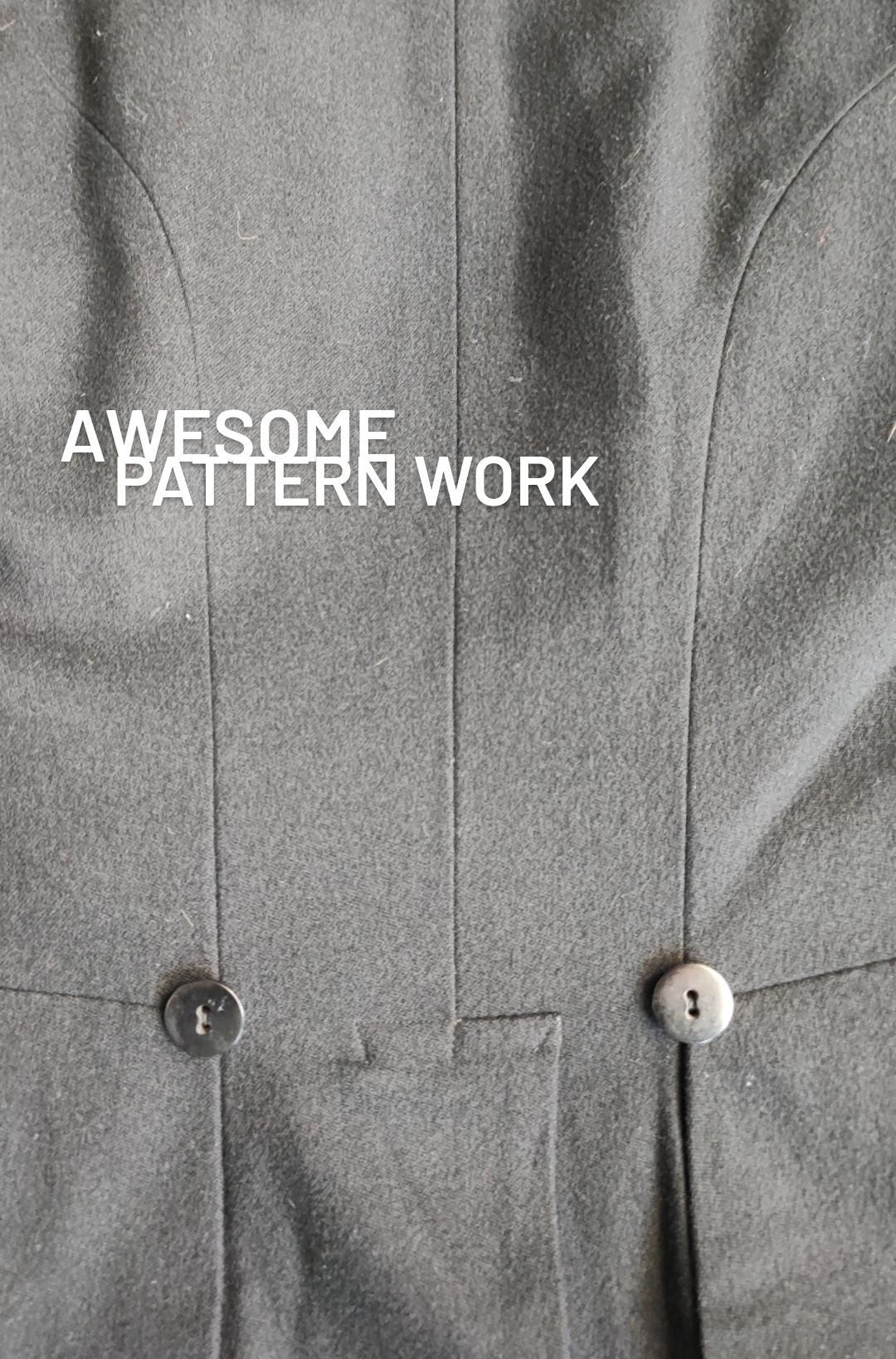 30s french bespoke wool tailored jacket 【公式通販】