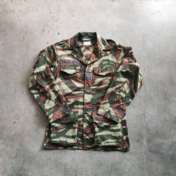 Giacca giungla M47 della legione straniera dell'esercito francese datata 1977 / tessuto HBT / Made in France / denim militare militare mimetico vintage classico