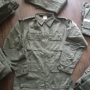 Og 70s/80s French army Airborne combat jacket / vintage /Deadstock / commando