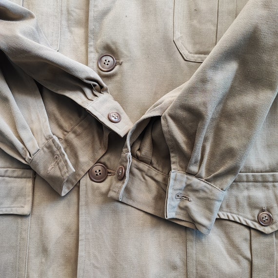 Circa 1950s French civilian Sahara jacket / made … - image 5