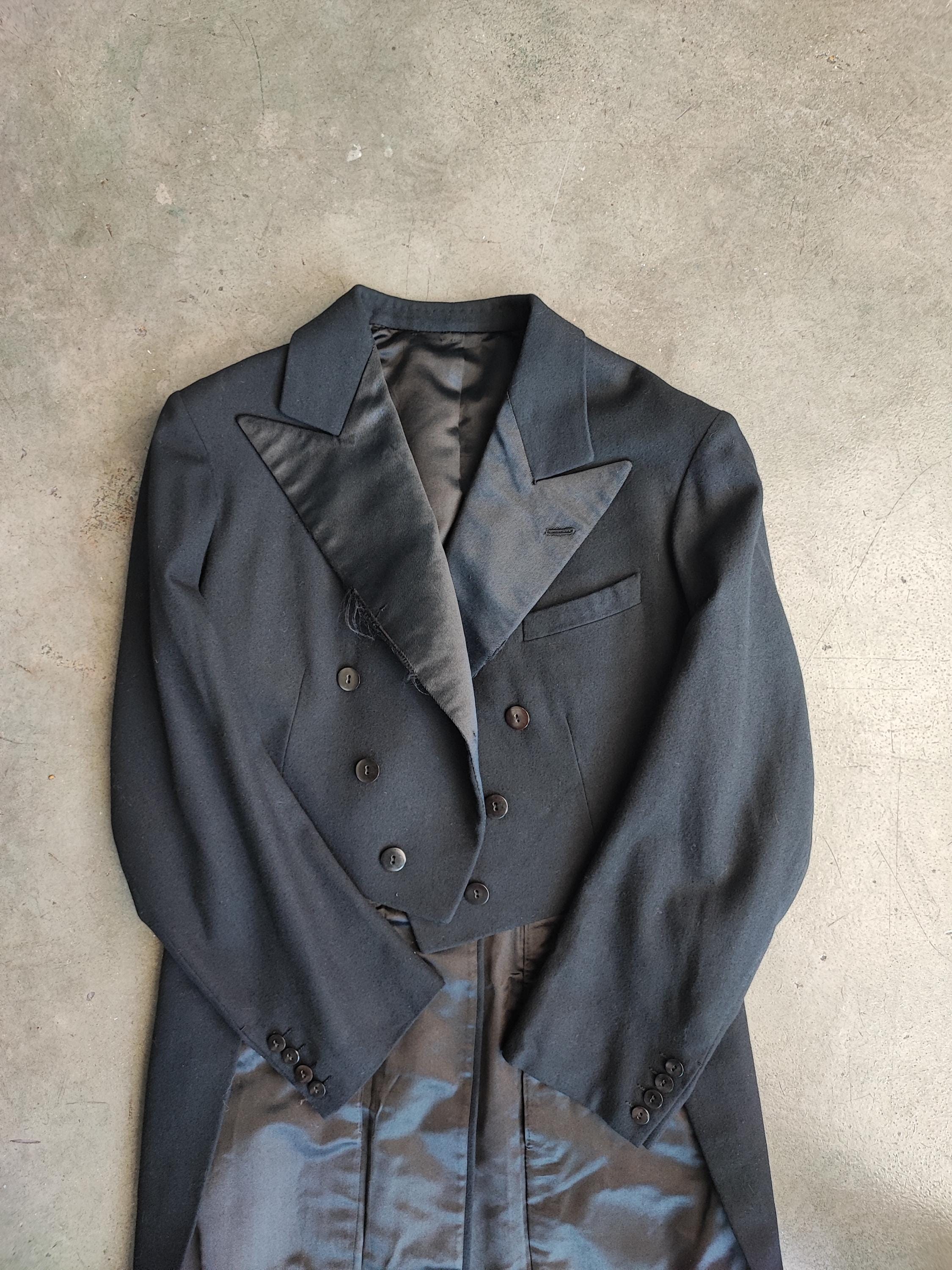 ジャケット・アウター 30s french bespoke wool tailored jacket 30s french bespoke wool tailored jacket 【公式通販】