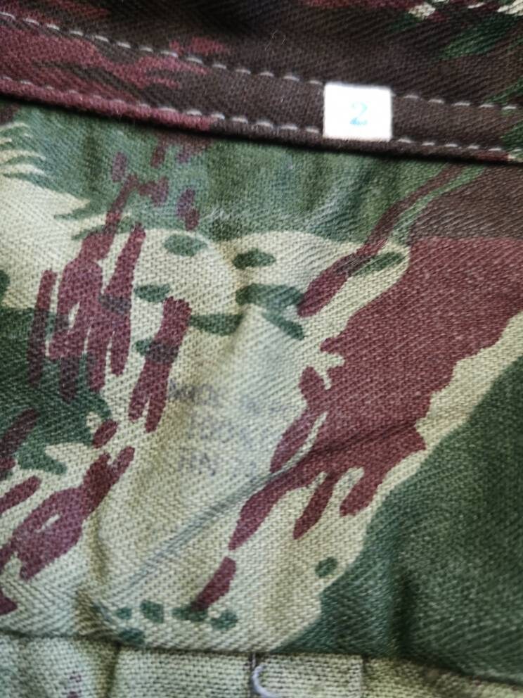 Circa 80s Portuguese Army Jungle Jacket / HBT Fabric / Made in - Etsy