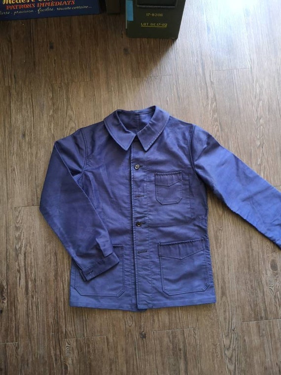 Circa 30s French Moleskin Chore Jacket / Made in France / Etsy