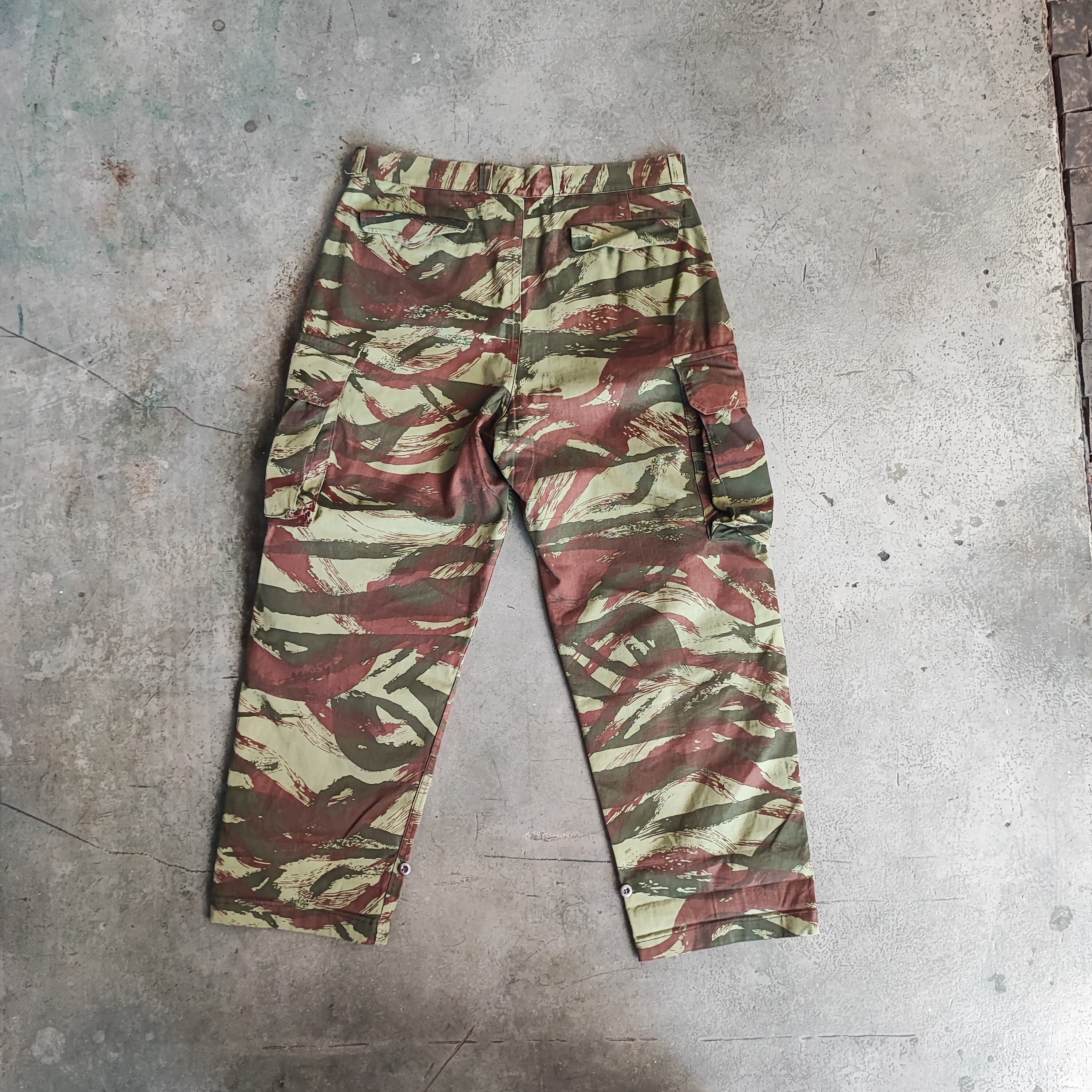 Circa 1950s French Army M47 in French Lizard Camo / HBT Fabric 