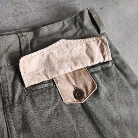 Circa 1960s French Army M47 cargo pant / deadstoc… - image 5