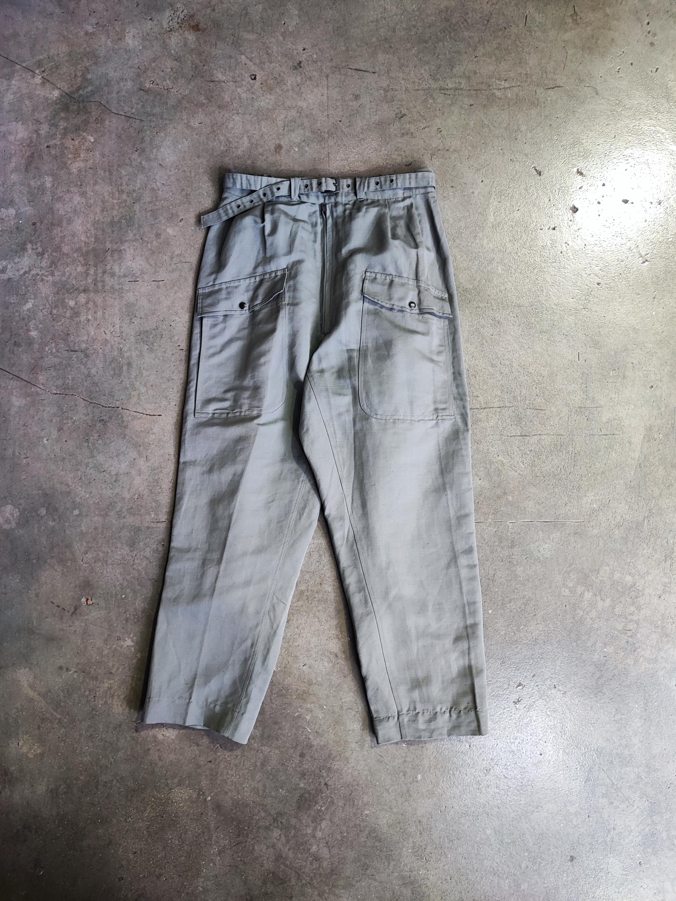 Circa 1950/60s Italian Air Force Trousers /deadstock / Size