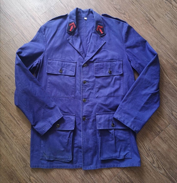 Og 60s/70s French firefighter chore jacket / Indig