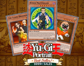 Yugioh Poster 24x36 - Custom Card Photo Frame & Digital Download - Etsy