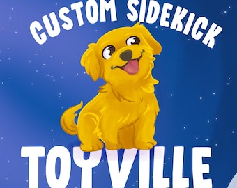 Compañero personalizado El pequeño escuadrón de superhéroes salvando Toyville - Momento de la historia W01X