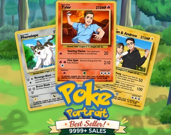 Personalized Poke Genesis Card Lore Inspired Anime Trading Card Collector Artwork Funny K7 Cartoon