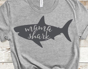 Download Mama Shark Svg Etsy