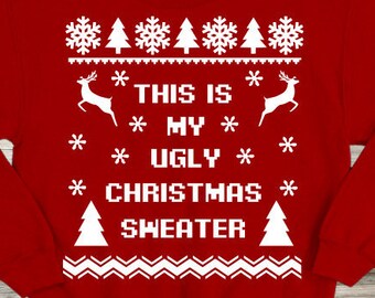 Ugly Sweater Svg Etsy