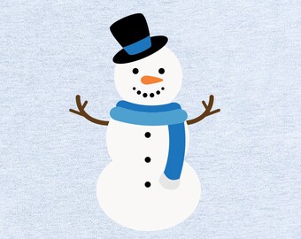 Download Snowman Svg Etsy
