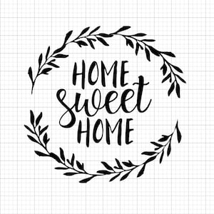 Home Svg, svg files, svg files for cricut,  svg cricut, svg images,  svg designs,  Cut Files Cricut, Digital Download, Silhouette Svg