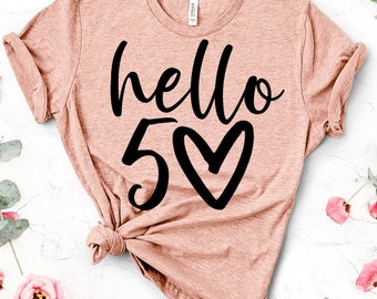 Download Hello 50 Svg Etsy