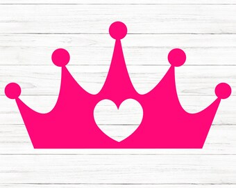 Free Princess Svg Crown SVG PNG EPS DXF File