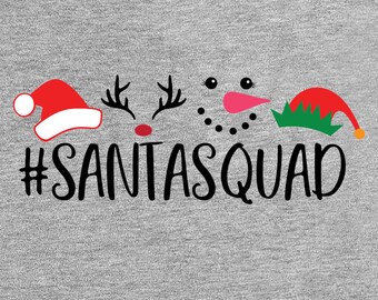 Download Reindeer Squad Svg Etsy