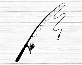 Download Fishing Rod Svg Etsy