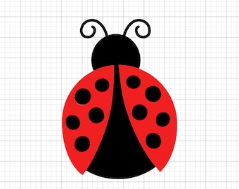 Ladybug Svg, Digital Download for  and Silhouette, Insect Svg,  Files, Svg, Silhouette Files, Cricut, svg, cricut, Cricut