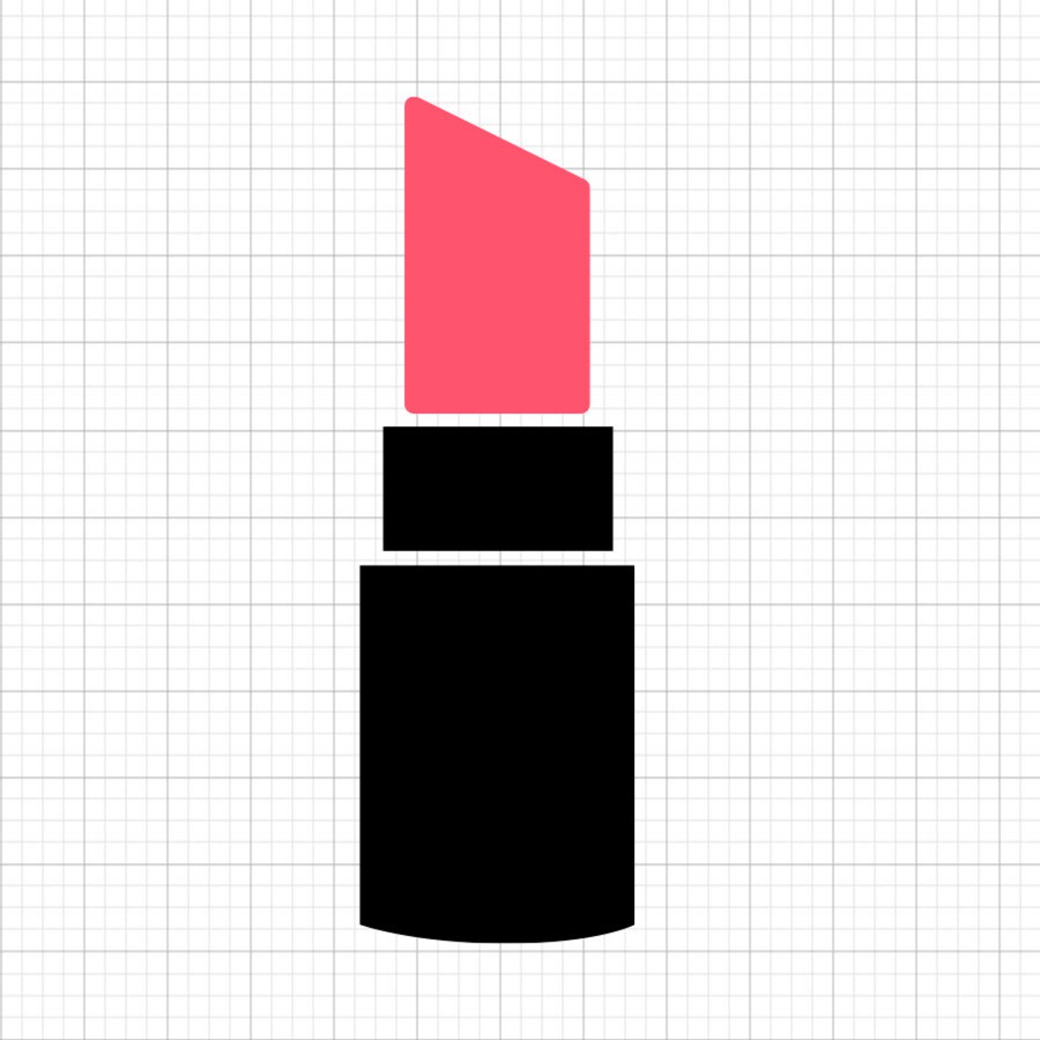 Lipstick Svg Lipstick Clipart Makeup Svg Cut File Cricut Etsy
