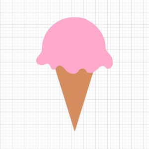 Ice Cream SVG Files for Cricut | Digital Download | DIY Craft SVGs,  Crafts, Silhouette | Instant Download Cut Files