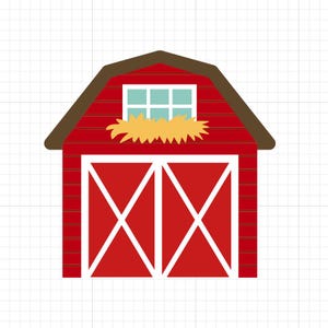 Rote Scheune SVG, svg Dateien, svg Dateien für Cricut, svg Cricut, svg Bilder, svg designs, Clipart, svg, digitaler Download, Silhouette svg