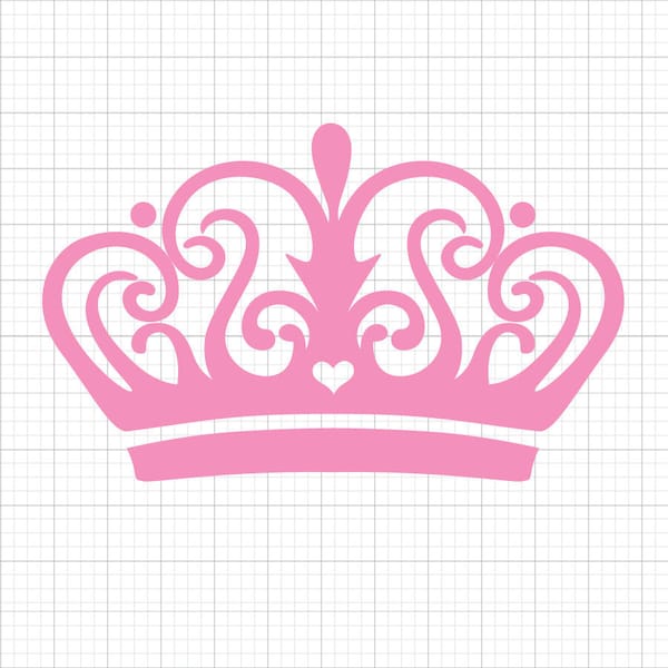 Couronne Svg, fichiers svg, fichiers svg pour cricut, svg cricut, images svg, dessins svg, couper des fichiers Cricut, téléchargement numérique, Silhouette Svg