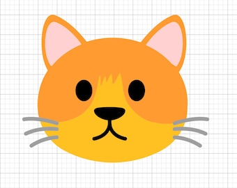 Archivo de corte SVG de gato, diseño para Cricut Silhouette (descarga digital)
