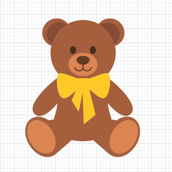 Teddy Bear Svg, Tsvg files, svg files for cricut,  svg cricut, svg images,  svg designs, clipart, svg, Digital Download, Silhouette Svg