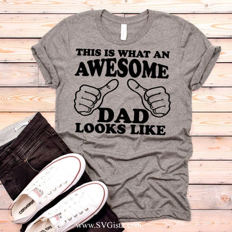 Download This Is What An Awesome Dad Looks Like Svg SVG Cut File DXF | Etsy