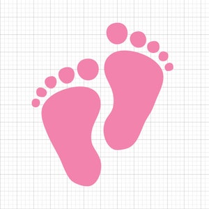 Baby Feet SVG Files for Cricut | Digital Download | DIY Craft SVGs,  Crafts, Silhouette | Instant Download Cut Files
