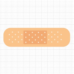 Band Aid SVG Files for Cricut | Digital Download | DIY Craft SVGs,  Crafts, Silhouette | Instant Download Cut Files