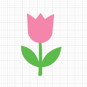 Tulp Svg, svg-bestanden, svg-bestanden voor cricut, svg-cricut, svg-afbeeldingen, svg-ontwerpen, digitale download