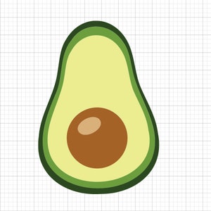 Avocado Svg, svg files, svg files for cricut,  svg cricut, svg images,  svg designs,  Cut Files Cricut, Digital Download, Silhouette Svg